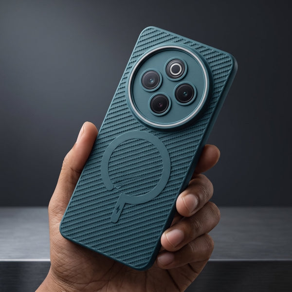 Gripon Green Silicone Case for Vivo T4 - The Hatke