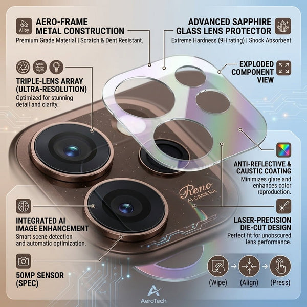 Guard your Oppo Reno 15 Pro Mini Camera Lens - The Hatke