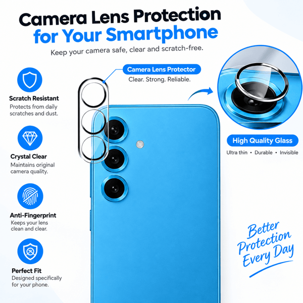 Guard your Samsung S25 FE Camera Lens - The Hatke