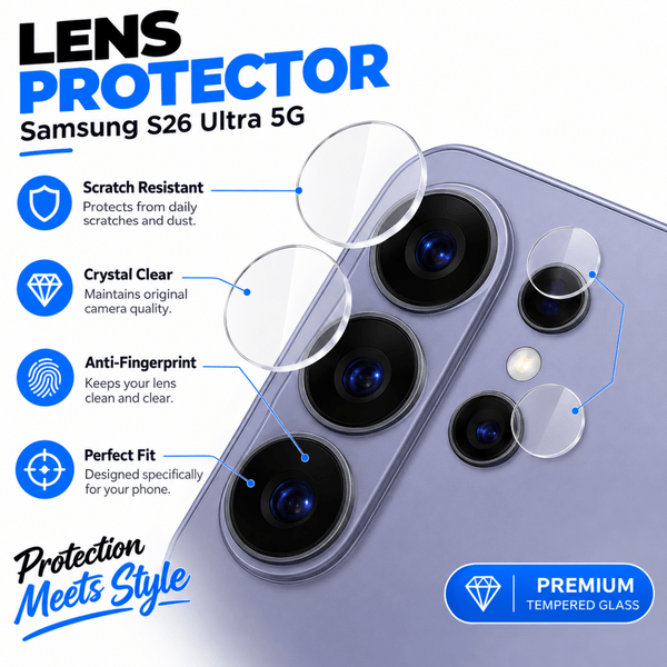 Guard your Samsung S26 Ultra Camera Lens - The Hatke