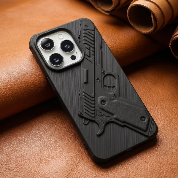 Gun Design Silicone case for Apple iphone 14 Pro - The Hatke