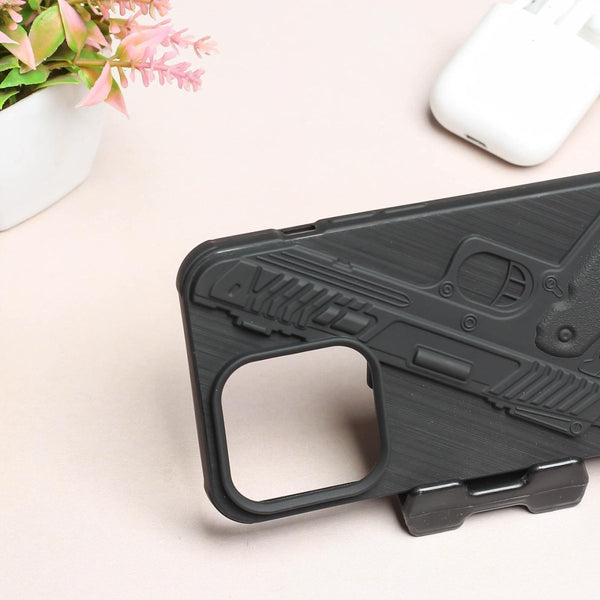 Gun Design Silicone case for Apple iphone 14 Pro - The Hatke