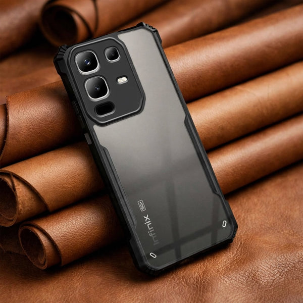 Hybrid Shockproof protective transparent Silicone Case for Infinix Note 50x - The Hatke