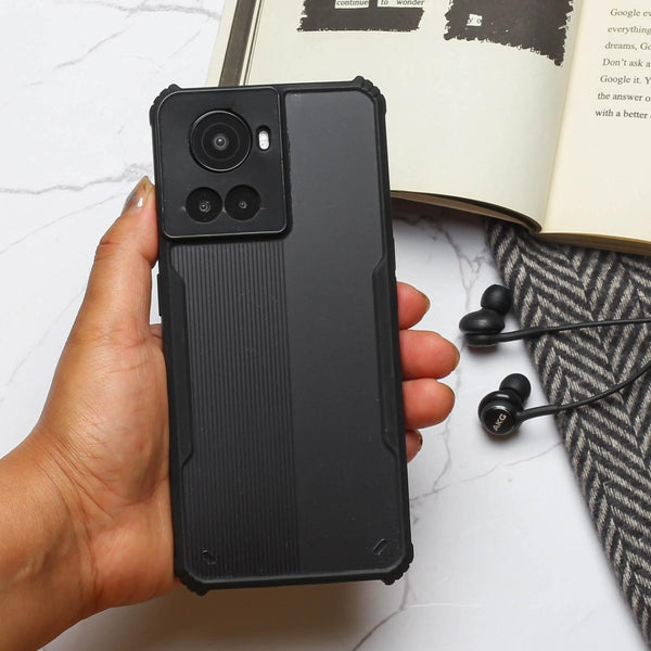 Hybrid Shockproof protective transparent Silicone Case for Oneplus 10r - The Hatke