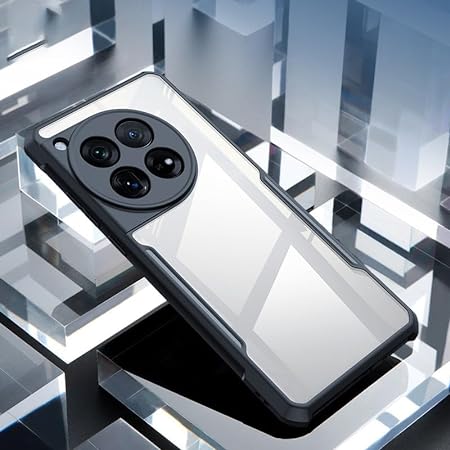 Hybrid Shockproof protective transparent Silicone Case for Oneplus 12 - The Hatke