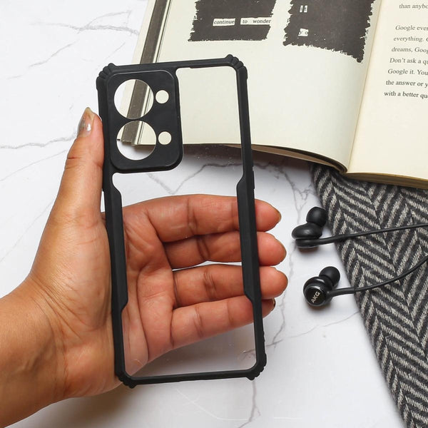 Hybrid Shockproof Safe transparent Silicone Case for Oneplus Nord 2T - The Hatke