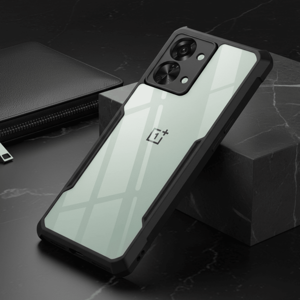 Hybrid Shockproof Safe transparent Silicone Case for Oneplus Nord 2T - The Hatke