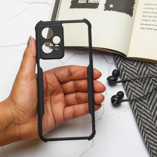 Hybrid Shockproof Safe transparent Silicone Case for Oneplus Nord CE 2 Lite - The Hatke