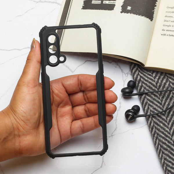 Hybrid Shockproof Safe transparent Silicone Case for Oneplus Nord CE 5g - The Hatke