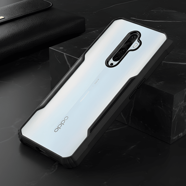 Hybrid Shockproof Safe transparent Silicone Case for Oppo Reno 2f - The Hatke
