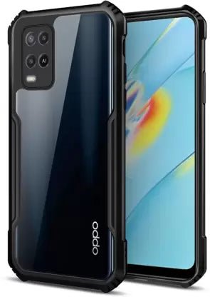 Hybrid Shockproof Silicone Case for Oppo A54 4G - The Hatke