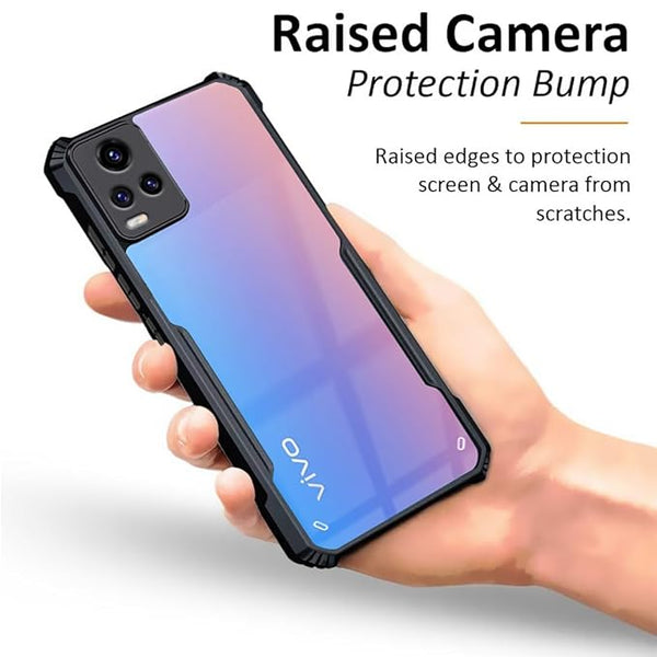 Hybrid Shockproof Silicone Case for Vivo V20 - The Hatke