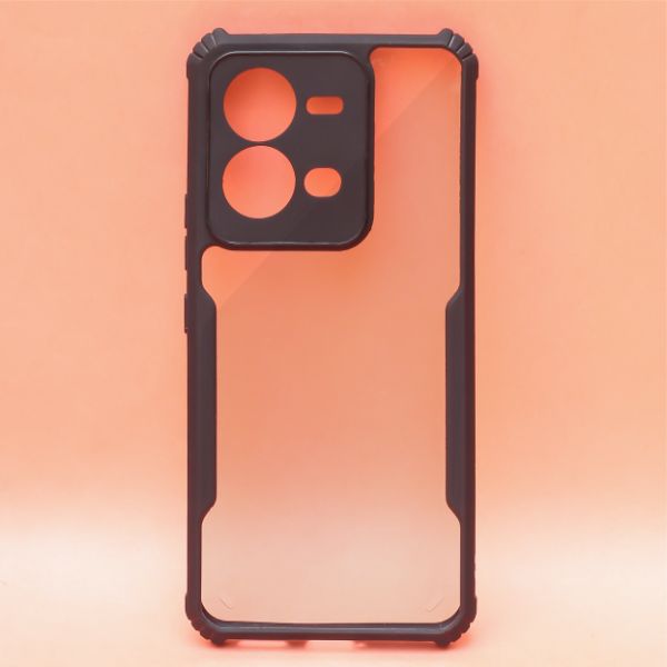 Hybrid Shockproof Silicone Case for Vivo V25 - The Hatke