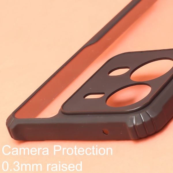 Hybrid Shockproof Silicone Case for Vivo V25 - The Hatke