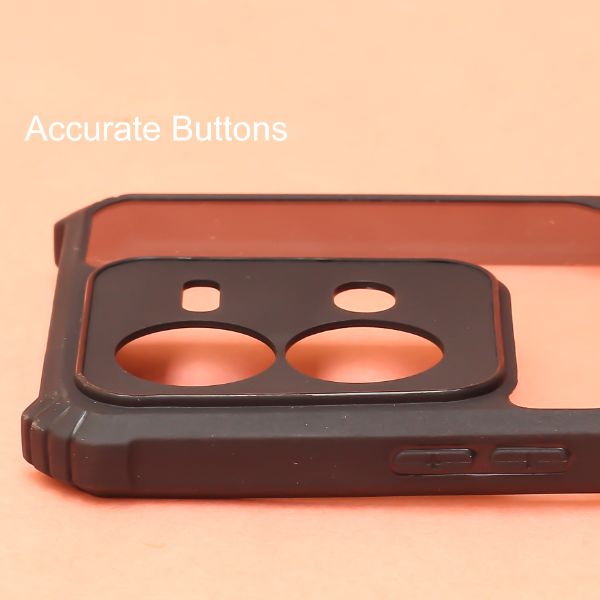 Hybrid Shockproof Silicone Case for Vivo V25 - The Hatke