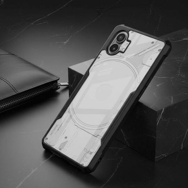 Hybrid Shockproof silicone protective transparent Case for Nothing Phone 2 - The Hatke
