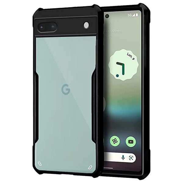 Hybrid Shockproof silicone transparent Case for Google Pixel 6 - The Hatke