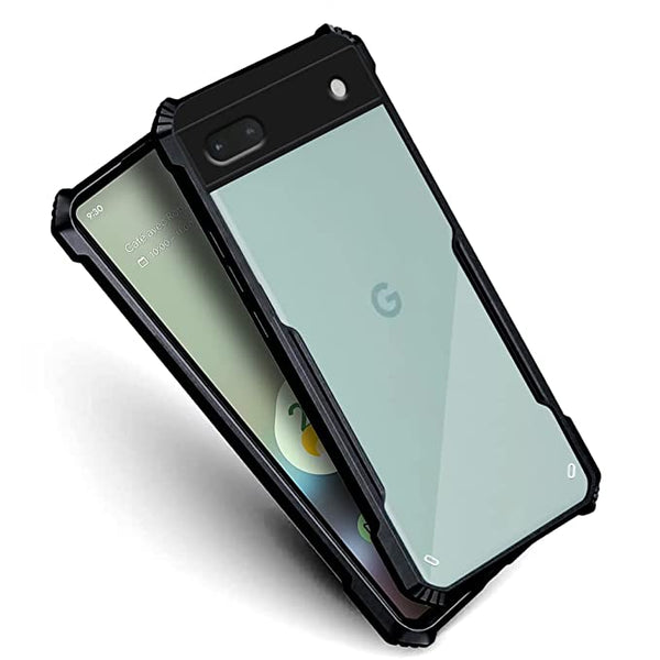 Hybrid Shockproof silicone transparent Case for Google Pixel 6 - The Hatke