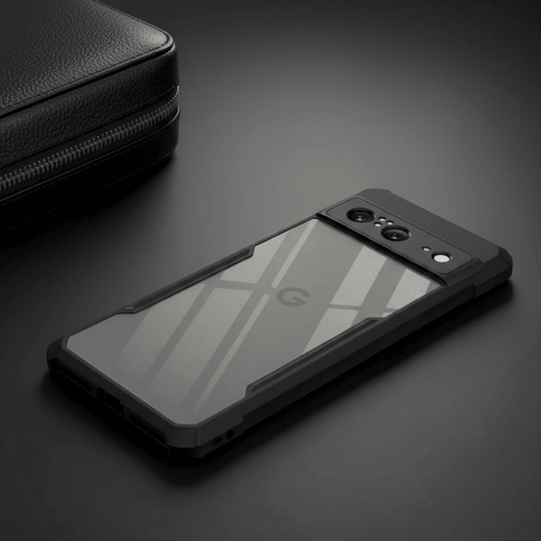 Hybrid Shockproof silicone transparent Case for Google Pixel 8 - The Hatke