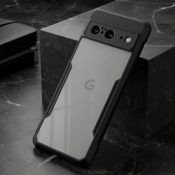 Hybrid Shockproof silicone transparent Case for Google Pixel 8 - The Hatke