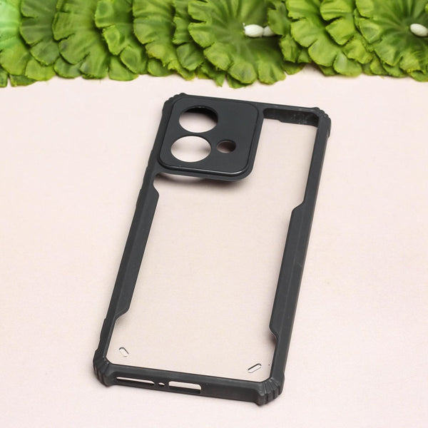 Hybrid Shockproof transparent Silicone Case for Motorola G84 - The Hatke
