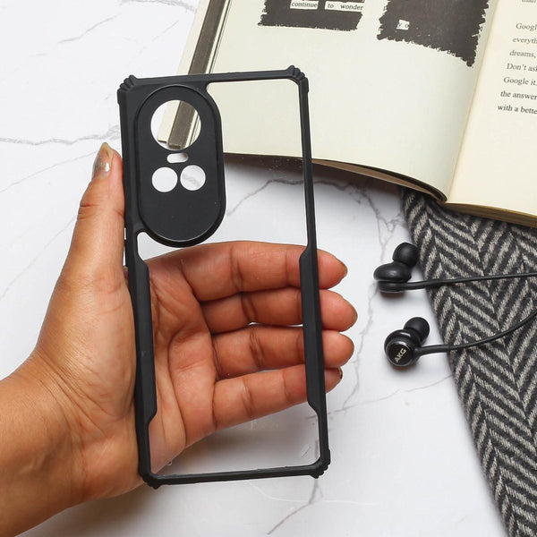 Hybrid Shockproof transparent Silicone Case for Oppo Reno 10 5g - The Hatke