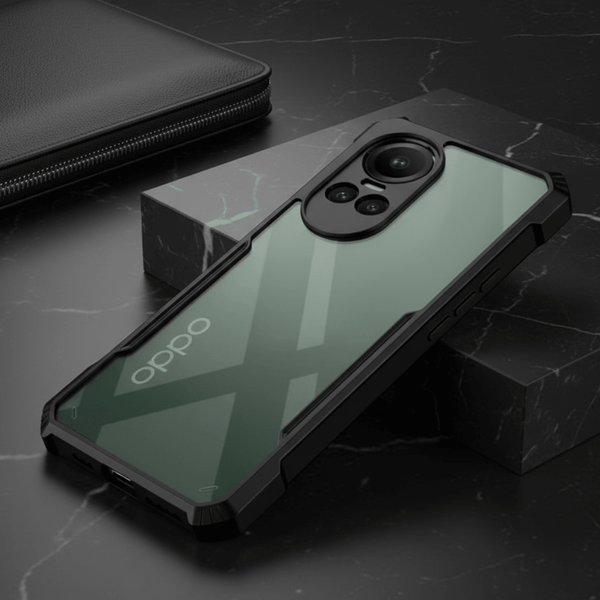Hybrid Shockproof transparent Silicone Case for Oppo Reno 10 Pro 5g - The Hatke