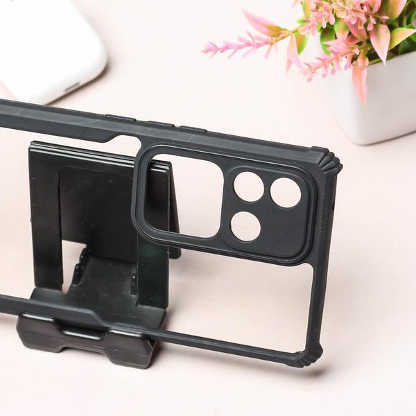 Hybrid Shockproof Transparent Silicone Case for Vivo V30 - The Hatke
