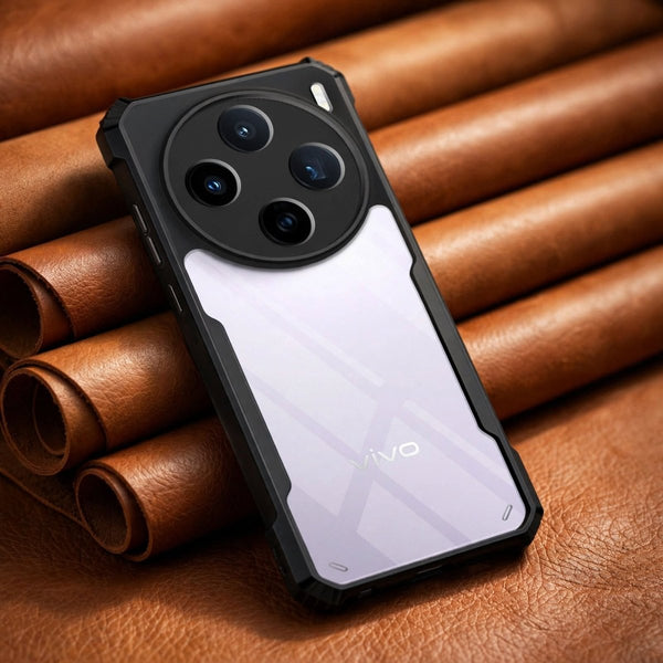 Hybrid Shockproof Transparent Silicone Case for Vivo X200T - The Hatke