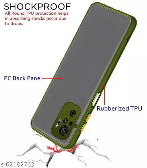 Green Smoke Camera Safe case for Redmi Note 10 4G