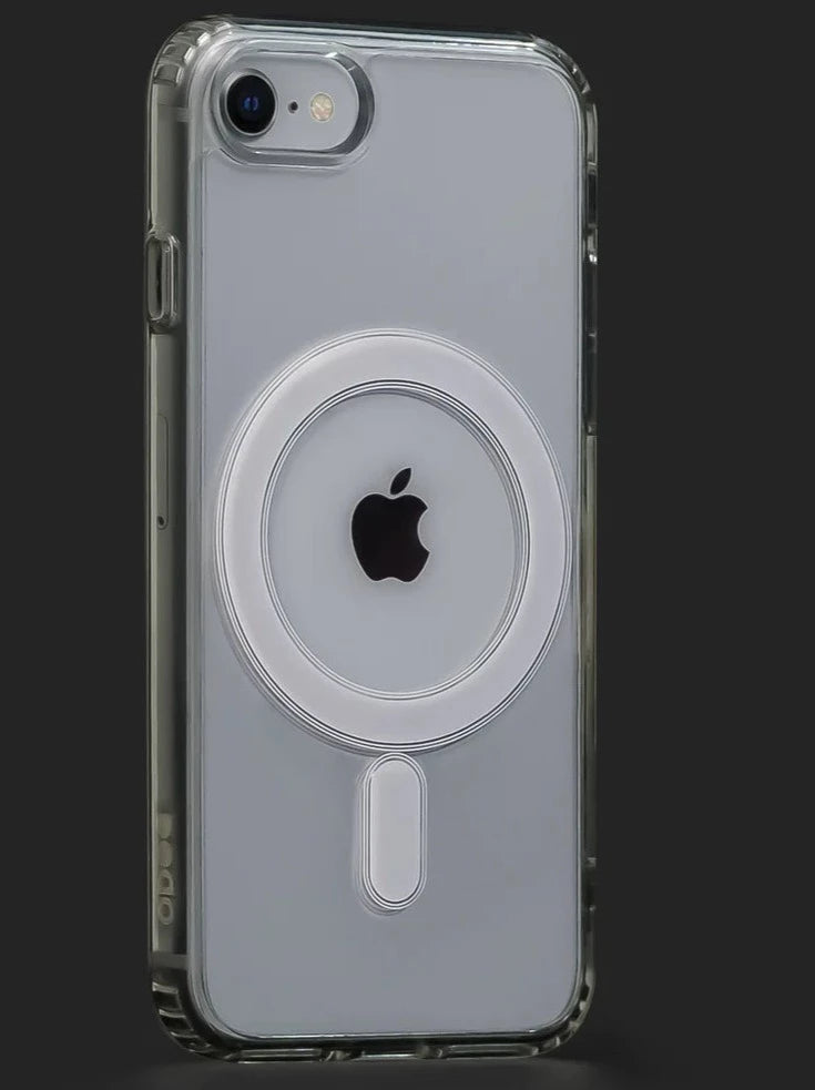 clear phone cases iphone se MagSafe Clear Transparent Silicone case for Apple iphone SE 2 – The Hatke