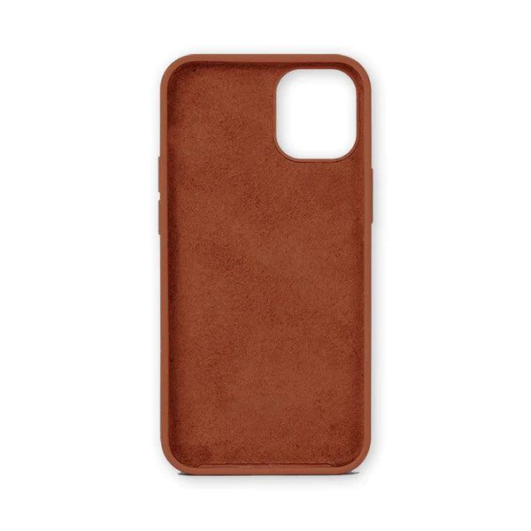 Brown Original Silicone case for Apple iphone 12 Pro