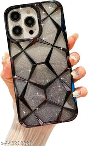 Dazzle Black Silicone case for Apple iphone 14 Pro