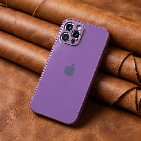 Voilet Camera Safe mirror case for Apple Iphone 12 Pro