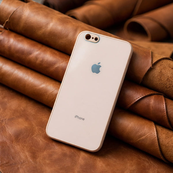 Peach Camera Safe mirror case for Apple Iphone 6 Plus/6s Plus