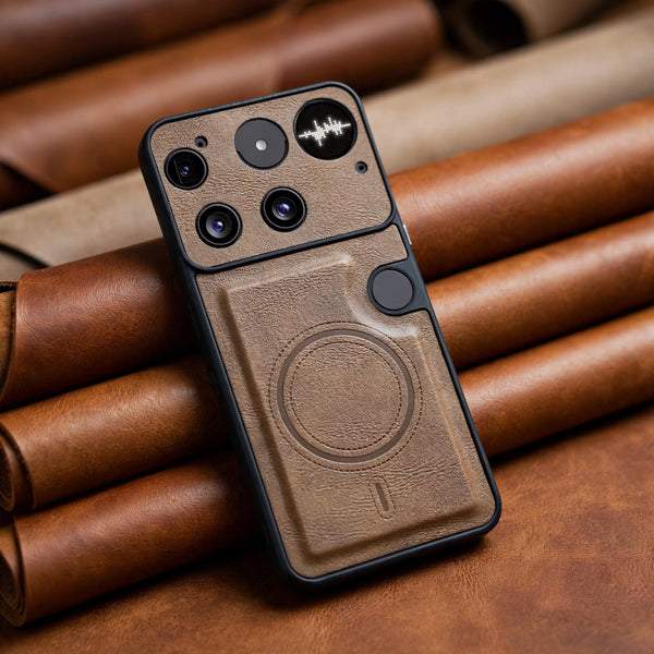 Crest Light Brown Leather Case for Nothing Phone 3