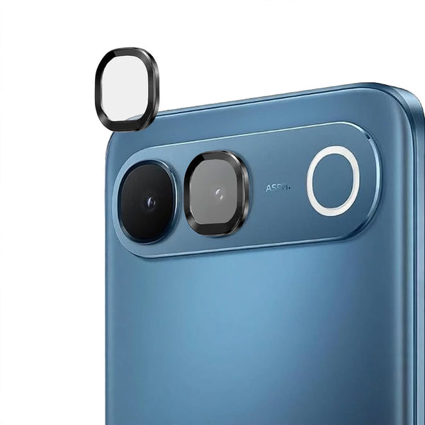 Black Metallic camera ring lens guard for Vivo S2