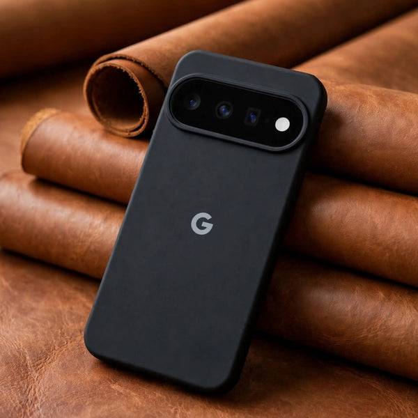 Black Original Silicone case for Google Pixel 11
