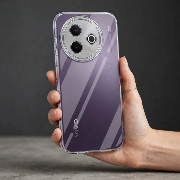 SilicaClear Transparent Silicone Case for Vivo Y39 5G