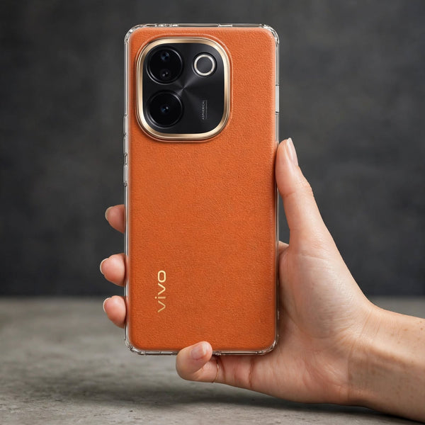 SilicaClear Transparent Silicone Case for Vivo T3 Pro