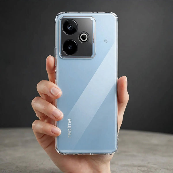 SilicaClear Transparent Silicone Case for Realme GT 7