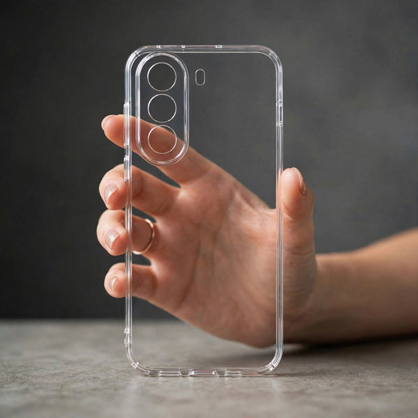 Invisi Anti Yellow Transparent Case for Realme P4X