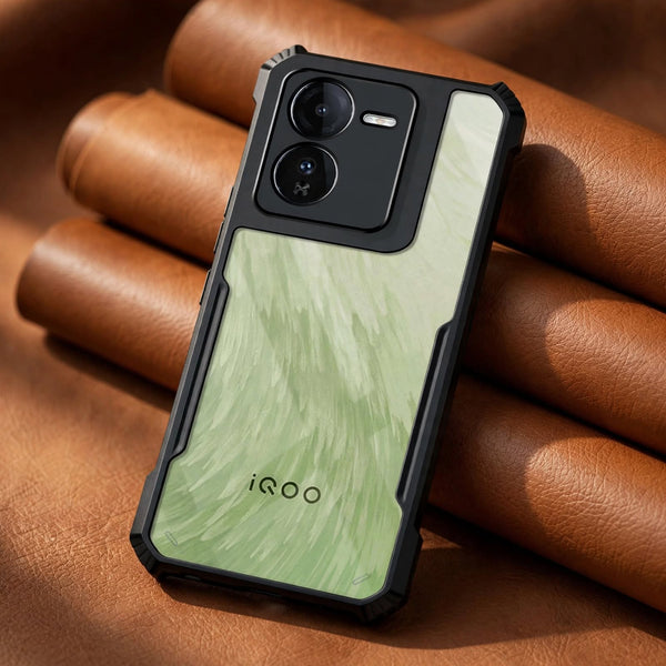 Hybrid Shockproof Transparent Silicone Case for IQOO Z9