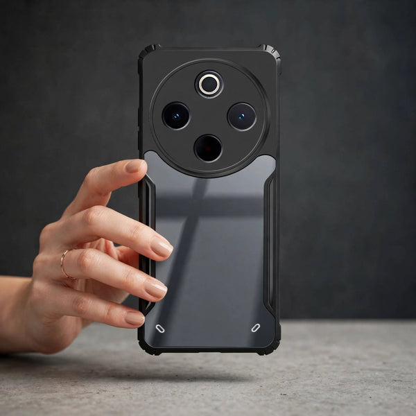 Hybrid Shockproof protective transparent Silicone Case for IQOO Z10