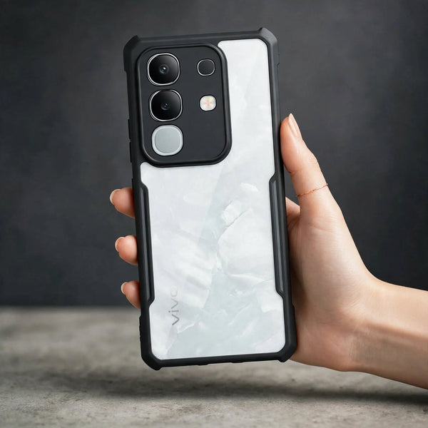 Hybrid Shockproof Transparent Silicone Case for IQOO Z10X