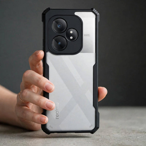 Hybrid Shockproof Transparent Silicone Case for Realme GT NEO 6 SE