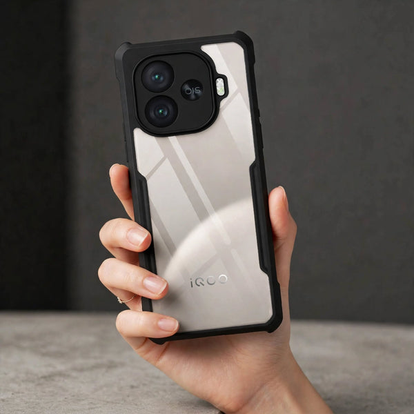 Hybrid Shockproof Transparent Silicone Case for IQOO NEO 10R