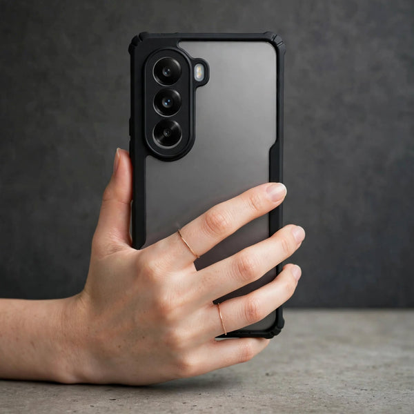 Hybrid Shockproof Transparent Silicone Case for Realme P4X