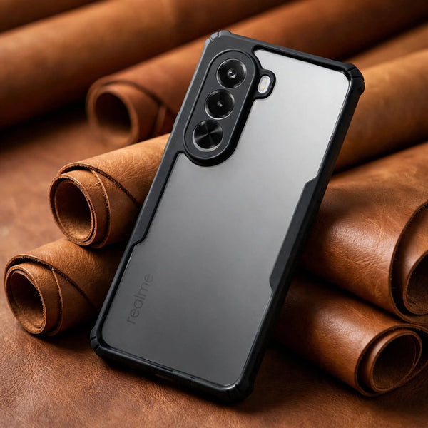 Hybrid Shockproof Transparent Silicone Case for Realme P4X