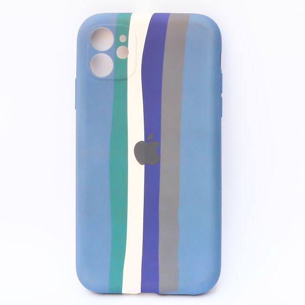 Indigo Camera Silicone Case for Apple Iphone 11 - The Hatke